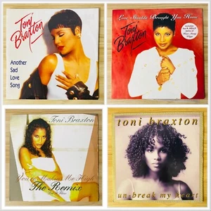 TONI BRAXTON / 4 Vinyl set YOU'RE MAKIN ME HIGH, UN BREAK MY HEART, Another Sad - Picture 1 of 9