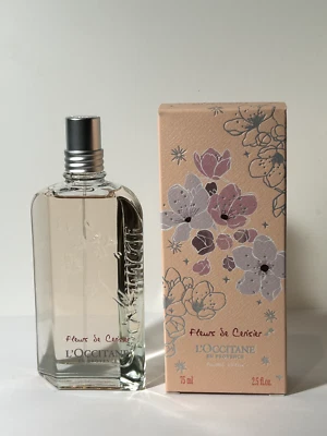 L’Occitane FLEURS de CERISIER Cherry Blossom EDT Spray 75ml/2.5oz **BRAND NEW*** - Image 1 of 3