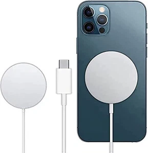Chargeur Non APPLE TYPE MAGSAFE iPhone 12 13 14 Max Mini Pro - Photo 1 sur 4