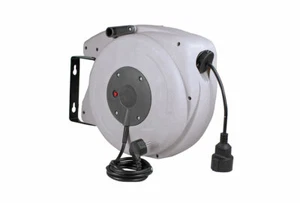 as Schwabe 12645 Enrollador automático de cables 20m, con función EASY TO GO - Imagen 1 de 3