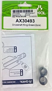 Axial AX30493 Driveshaft Ring - Green (2pcs) New - Picture 1 of 2