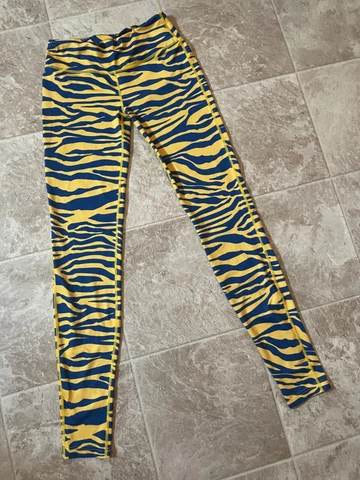 Buffalo Sabres Zubaz Womens Leggings Size Small  Stretch Pants Hockey NHL Unique Cover