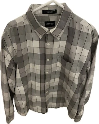 MATIX ‘LUCCI’ MENS MEDIUM BUTTON UP SHIRT - Image 1 of 4