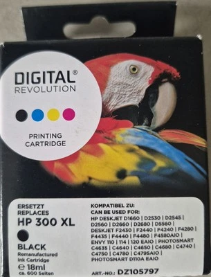 Druckerpatrone HP 300 XL , Schwarz - Bild 1 von 3