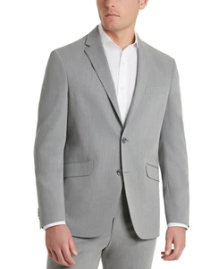 Kenneth Cole Reaction Mens Slim fit Suit Jacket Blazer 42 R Grey - Picture 1 of 2