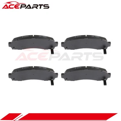 FRONT CERAMIC BRAKE PADS FOR CHEVROLET EQUINOX 2006 PONTIAC TORRENT SATURN VUE - Image 1 of 4