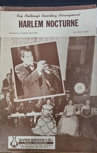 Earle Hagen Harlem Nocturne '53/Anthony/Williams arr.-12 instruments sheet music - Picture 1 of 3