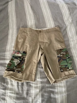 Ralph Lauren Denim Supply Men's Cargo Shorts Size 33 Beige - Image 1 of 4