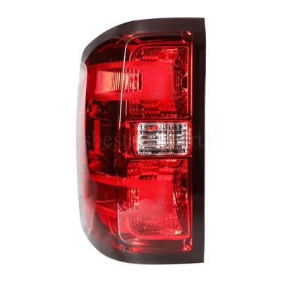 Luz trasera izquierda apta para Chevrolet Silverado1500 2500 3500 2015-19 con bombilla lámpara de freno Foto 1 de 4