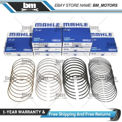 8x Piston Rings Set Φ92mm STD FOR BMW 540i 740iL E38 E39 Range Rover 4.4 M62B44 - Image 1 of 4