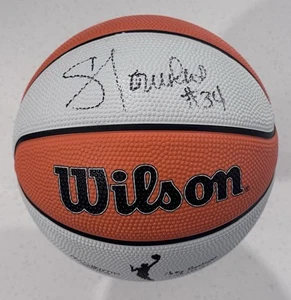 Minnesota Lynx Sylvia Fowles Autographed Wilson WNBA Authentic Mini Basketball - Picture 1 of 4