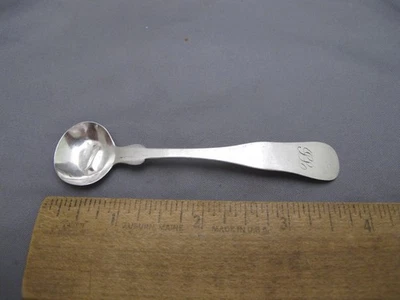 Buena moneda MASSACHUSETTS CUCHARA DE SAL DE PLATA-JEFFREY R BRACKETT Foto 1 de 4