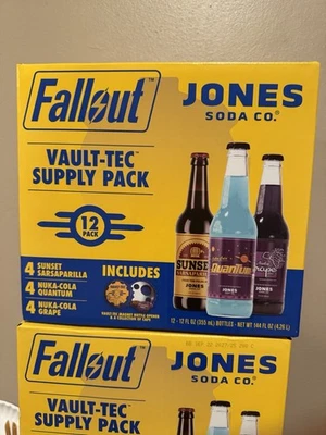 Fallout Vault-Tec Supply Pack Jones Soda Costco Exclusive New Sealed with Opener - Image 1 of 3