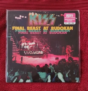 Kiss 2LP Final Beast At Budokan Pink Vinyl #042/250 - Picture 1 of 3