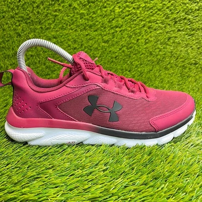 Under Armour Charged Assert 9 Womens Size 8.5 Purple Black Running Shoes Sneaker - Image 1 of 4