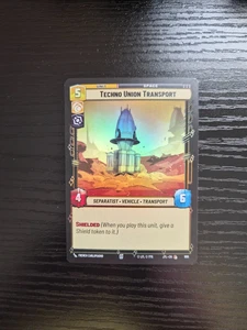 Star Wars Unlimited - Jump to Lightspeed - Techno Union Transport - FOIL #688 - Picture 1 of 2