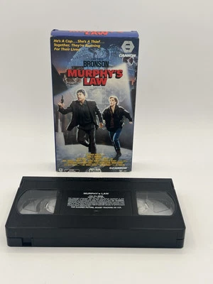 MURPHY'S LAW VHS W/charles RARE HTF VHS  VIDEO TREASURES CANNON FILMS - Image 1 of 4