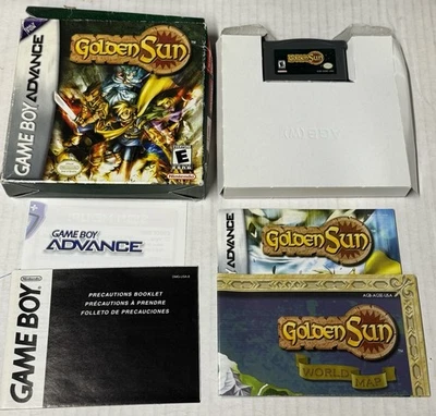 GOLDEN SUN Nintendo GBA Game Boy Advance RPG Completo y probado ENVÍO RÁPIDO Foto 1 de 2