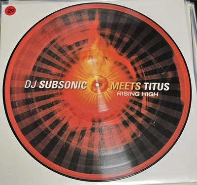 Picture Vinyl LP 12" Trance DJ Subsonic Meets Titus Rising High - Sehr guter Z. - Bild 1 von 2