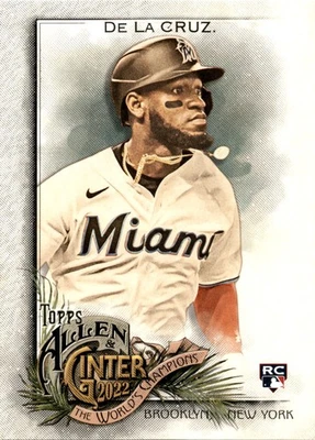 2022 Topps Allen & Ginter #71 Bryan De La Cruz - Image 1 of 2