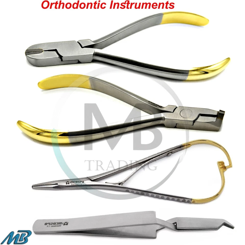 Cortador de alambre duro de ortodoncia y extremo distal soporte TC pinzas Mathieu Foto 1 de 1