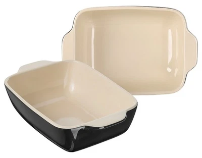 Masterpro Backofenform Auflaufform Ofenform by Stefano Zarrella mini 2er schwarz - Bild 1 von 3