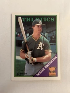 Mark McGwire 1988 O-Pee-Chee All-Star Rookie Card #394 - Picture 1 of 3