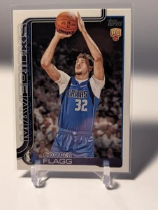 2025-26 Topps Flagship NBA Cooper Flagg Rookie Mavericks #201 - Picture 1 of 2