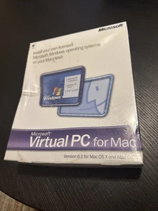 Microsoft Virtual PC for Mac 6.1 Version New Sealed In Box - Picture 1 of 4