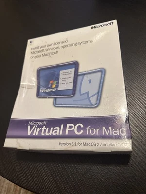 Microsoft Virtual PC for Mac 6.1 Version New Sealed In Box - Image 1 of 4