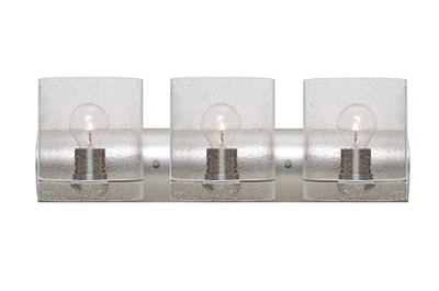Besa Lighting 3WZ-CELTICBB-SN Celtic Bathroom Vanity Light Satin Nickel - Image 1 of 2