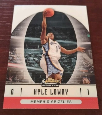 2006-07 Topps Finest Kyle Lowry RC #58 Nice Rookie Qty Available  - Image 1 of 4