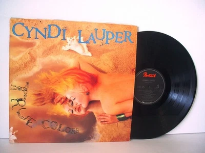 CYNDI LAUPER True Colors original PROMO LP 1986 PORTRAIT OR 40313 Promotional Foto 1 de 4