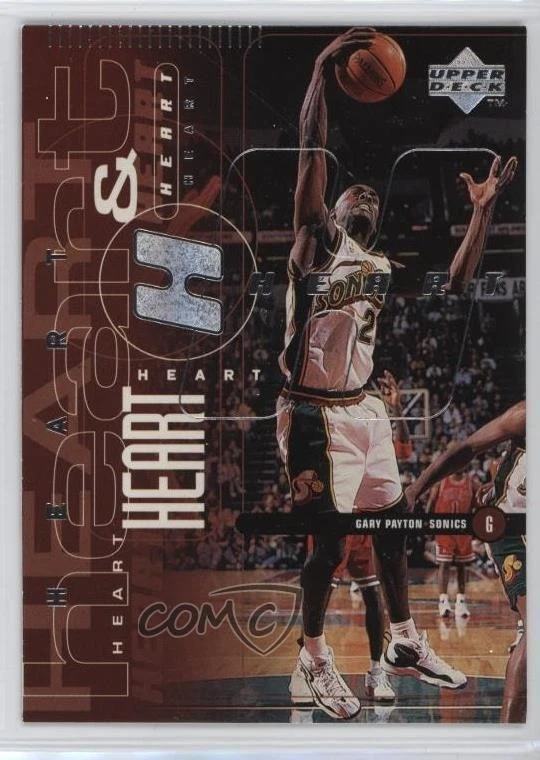 1998-99 Upper Deck Heart & Soul Gary Payton Vin Baker #144 HOF - Image 1 of 2