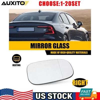 Espejo de cristal para Volvo C30 C70 S40 S60 S80 V50 V70 pasajero lado derecho 1-5X Foto 1 de 4