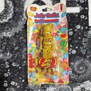 Jelly Belly Medicom Bearbrick 100% Gelb 2002 Serie 1 Brandneu Ungeöffnet  - Bild 1 von 2