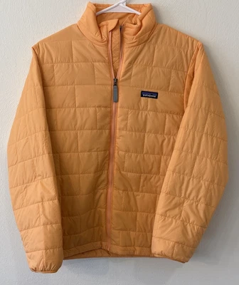 NWT Patagonia Nano Puff Brick Quilt Zip-Up Jacket Unisex Kids XL 14 – MSRP $119 - Image 1 of 4