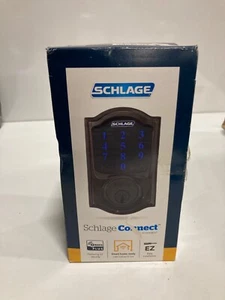 Cerrojo inteligente Schlage BE469ZP CAM 716 Camelot con pantalla táctil bronce - Imagen 1 de 3