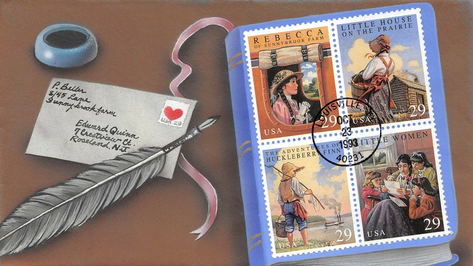 2785-88 29c Classic Books for Youth Pat Beller hand painted cachet [62370] - Image 1 of 1