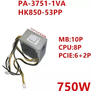 For Lenovo P350 P360 10Pin 750W Power Supply PA-3751-1 VA HK850-53PP 5P50V03190 - Picture 1 of 6