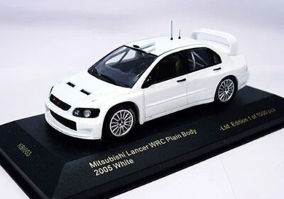 Carrocería de avión IXO 1/43 Mitsubishi Lancer WRC 2005 modelo de coche blanco Foto 1 de 4