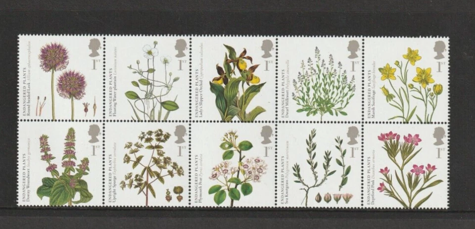 GB 2009 Juego de plantas - SG 2931/40 - u/m Foto 1 de 1