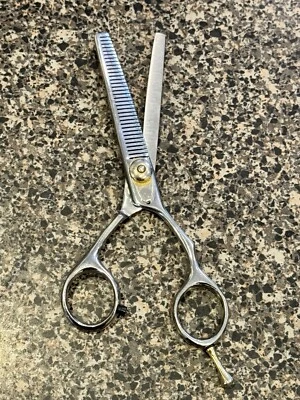 TIJERAS ADELGAZANTES Acero Inoxidable 34 Dientes PELO DE LOBO Estilista Peluquería de Mascotas Foto 1 de 4