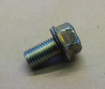 1987 - 1992 YAMAHA YSR 50 CRANK CASE OIL DRAIN PLUG BOLT 90340-12005-00 YSR50 - Image 1 of 2