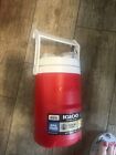 Igloo 1/2- Gallon Plastic Sports Beverage Jug with Hooks - Red.Select Color