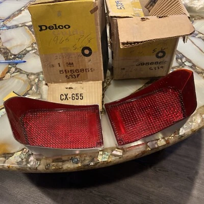 Lentes de luz trasera Pontiac Catalina Bonneville 1965 para camioneta Foto 1 de 4