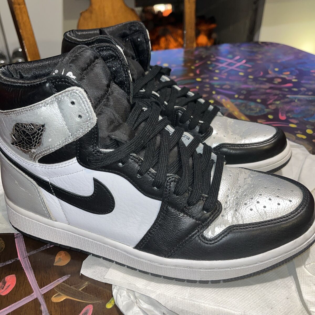 Jordan 1 High OG Metallic Silver for sale | eBay Jordan 1 High OG Metallic Silver for sale | eBay