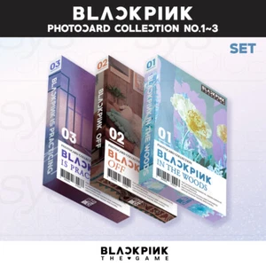 BLACKPINK : THE GAME PHOTOCARD COLLECTION NO1 ~ 3 3SET QR+Photocard+Etc+Track# - Picture 1 of 4