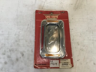 Soporte de matrícula cromado B5A Show con luz de freno LED y señales de giro 52-692 Foto 1 de 4