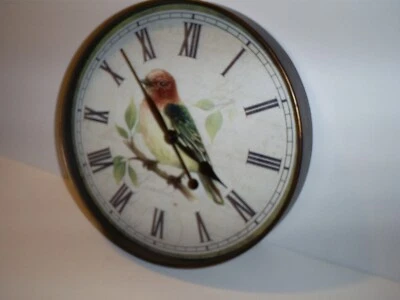Beautiful Bird 11.75" Wall Clock - Image 1 of 3